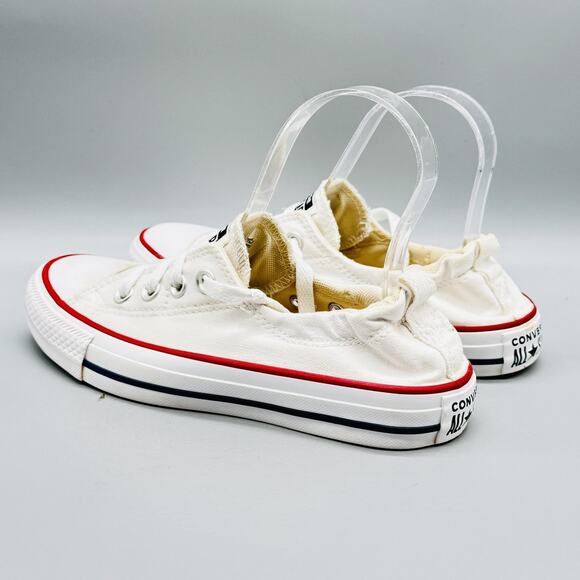 Converse Shoes Women 6 White Chuck Taylor All Star Shoreline Low Slip On Sneaker - Picture 6 of 12
